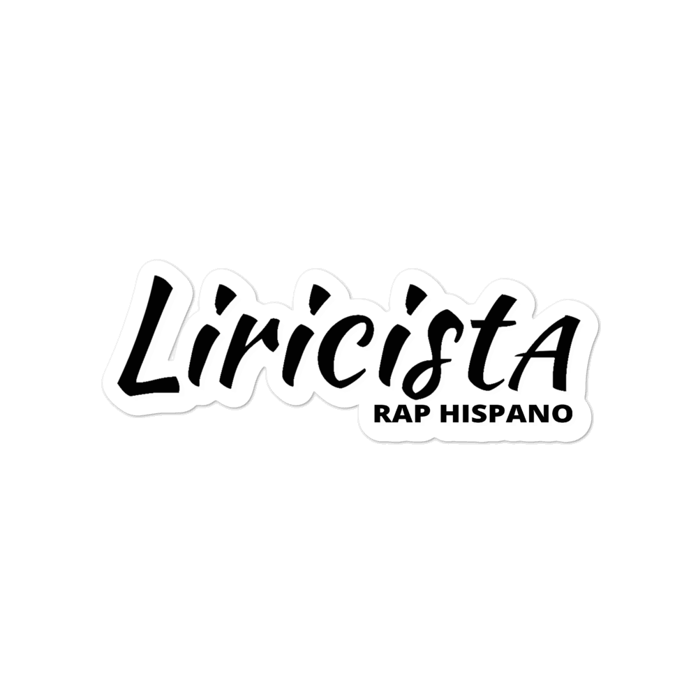 Liricista Sticker