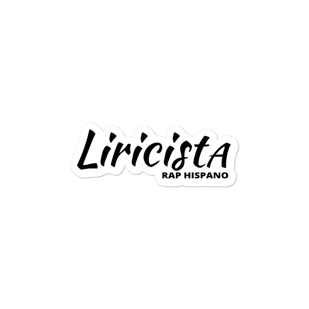 Liricista Sticker