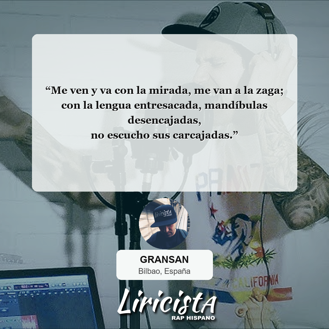Gransan Liricista lyric quote card