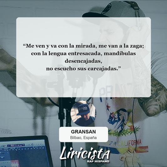 Gransan Liricista lyric quote card